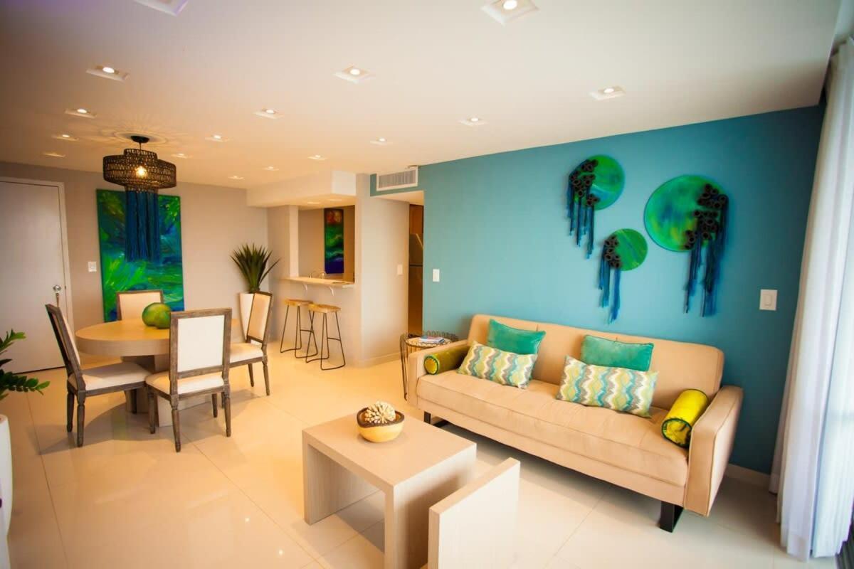 2Br Gem Ocean Front Building Isla Verde Beach San Juan Exterior foto